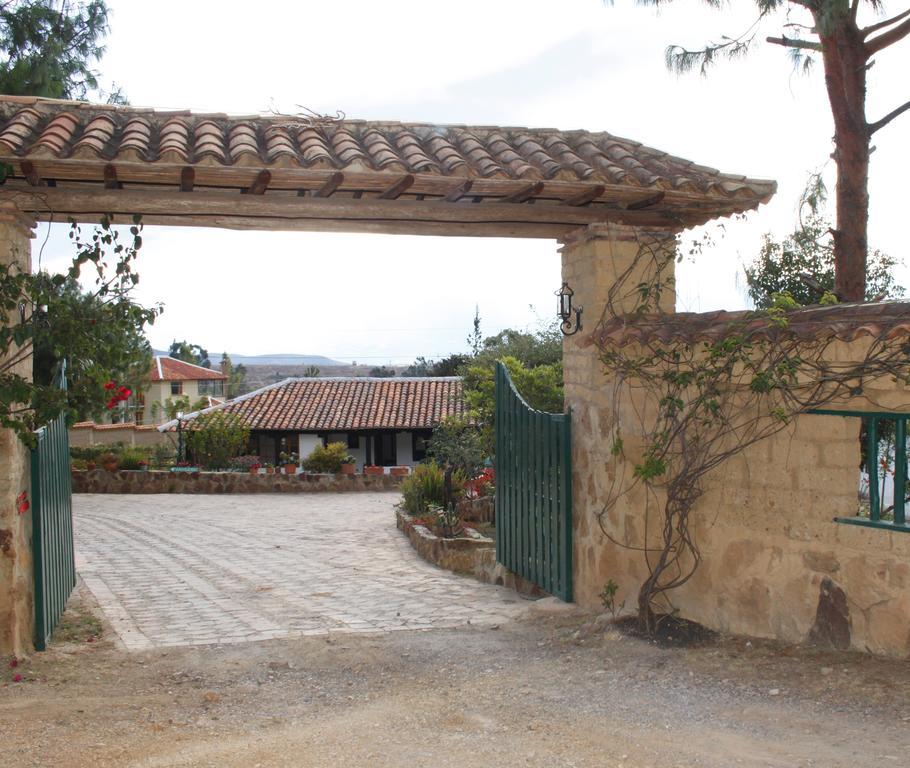Posada Campestre La Casona Villa de Leyva Exterior foto