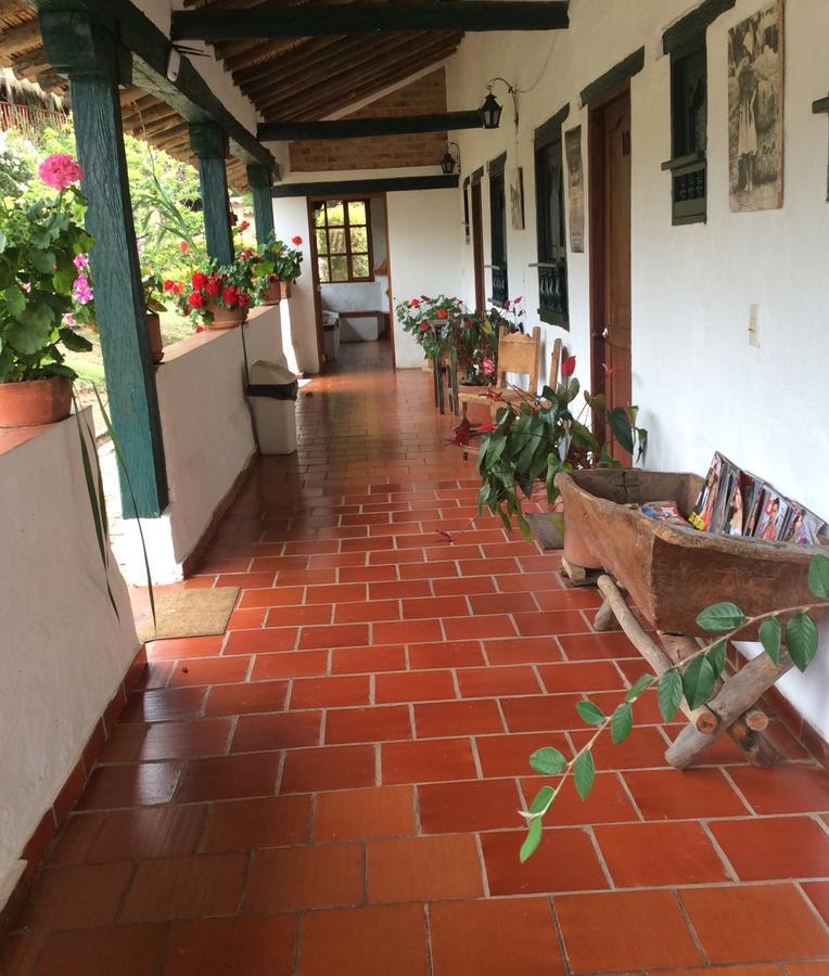 Posada Campestre La Casona Villa de Leyva Exterior foto